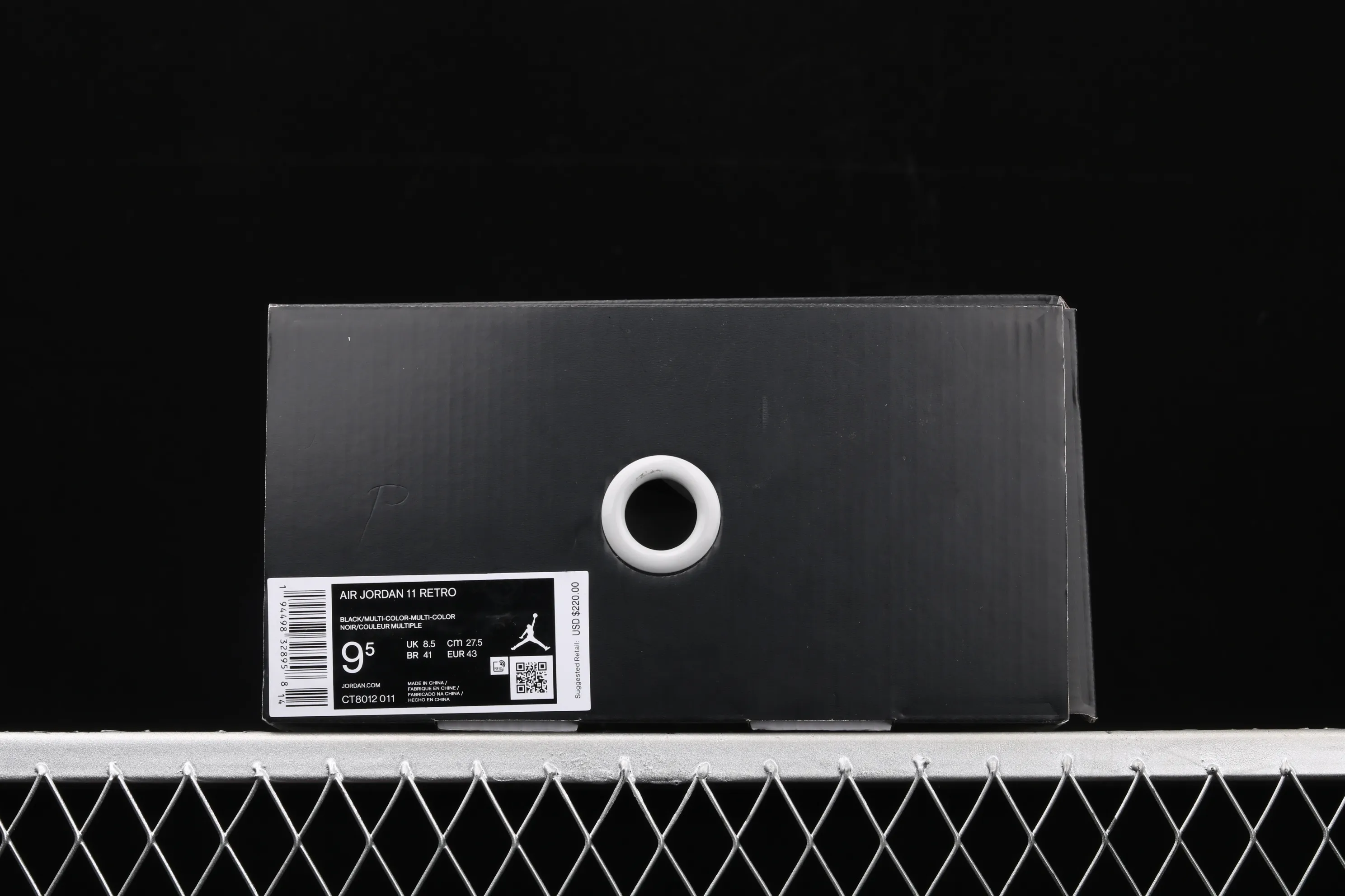 All Categories Air Jordan Jordan Series Basketball Shoes Air Jordan 11 Pure Original Version Air Jordan 11 "25th Anniversary" AJ11 Joe 11 Devil II Genuine Standard Real Carbon CT8012-011